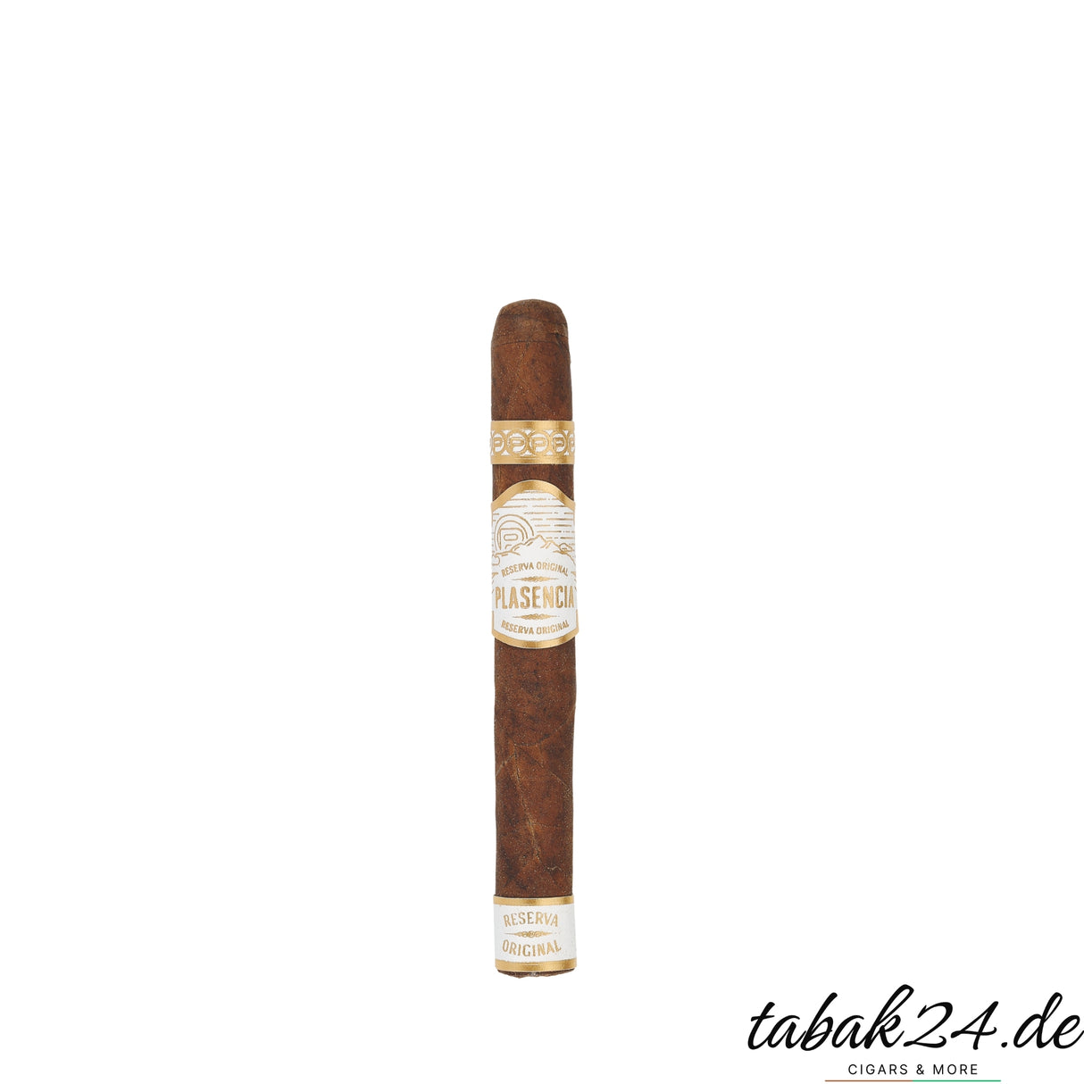 Freigestellte Einzelzigarre Plasencia Reserva Original Nesticos im schlanken Format