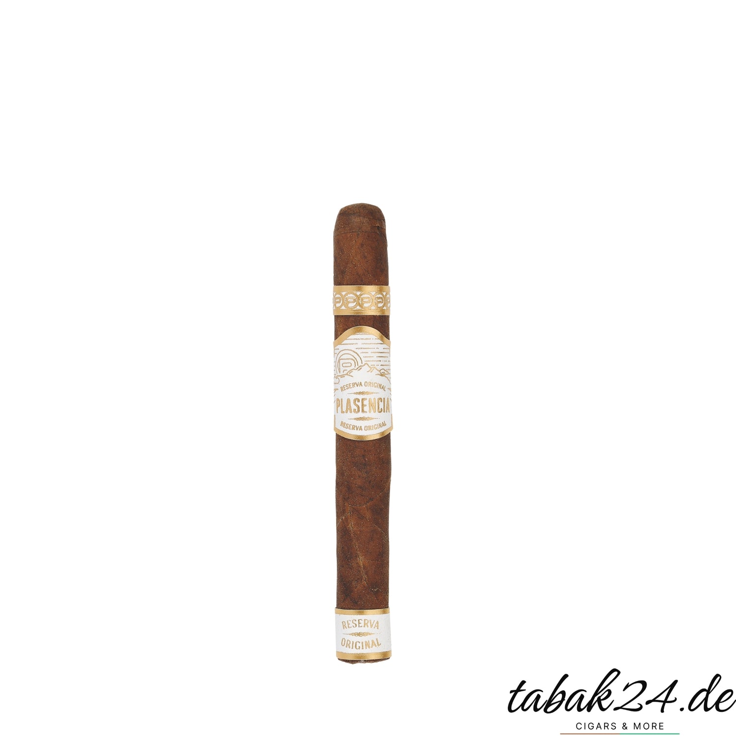 Freigestellte Einzelzigarre Plasencia Reserva Original Nesticos im schlanken Format