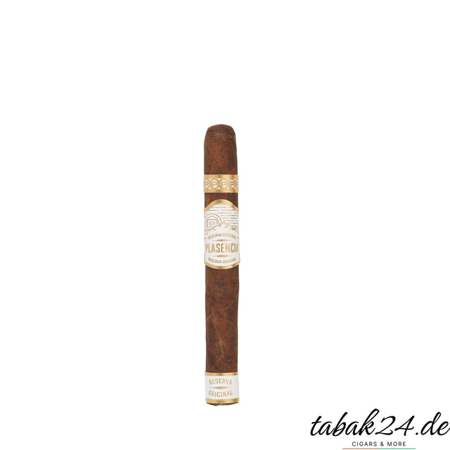 Freigestellte Einzelzigarre Plasencia Reserva Original Nesticos im schlanken Format