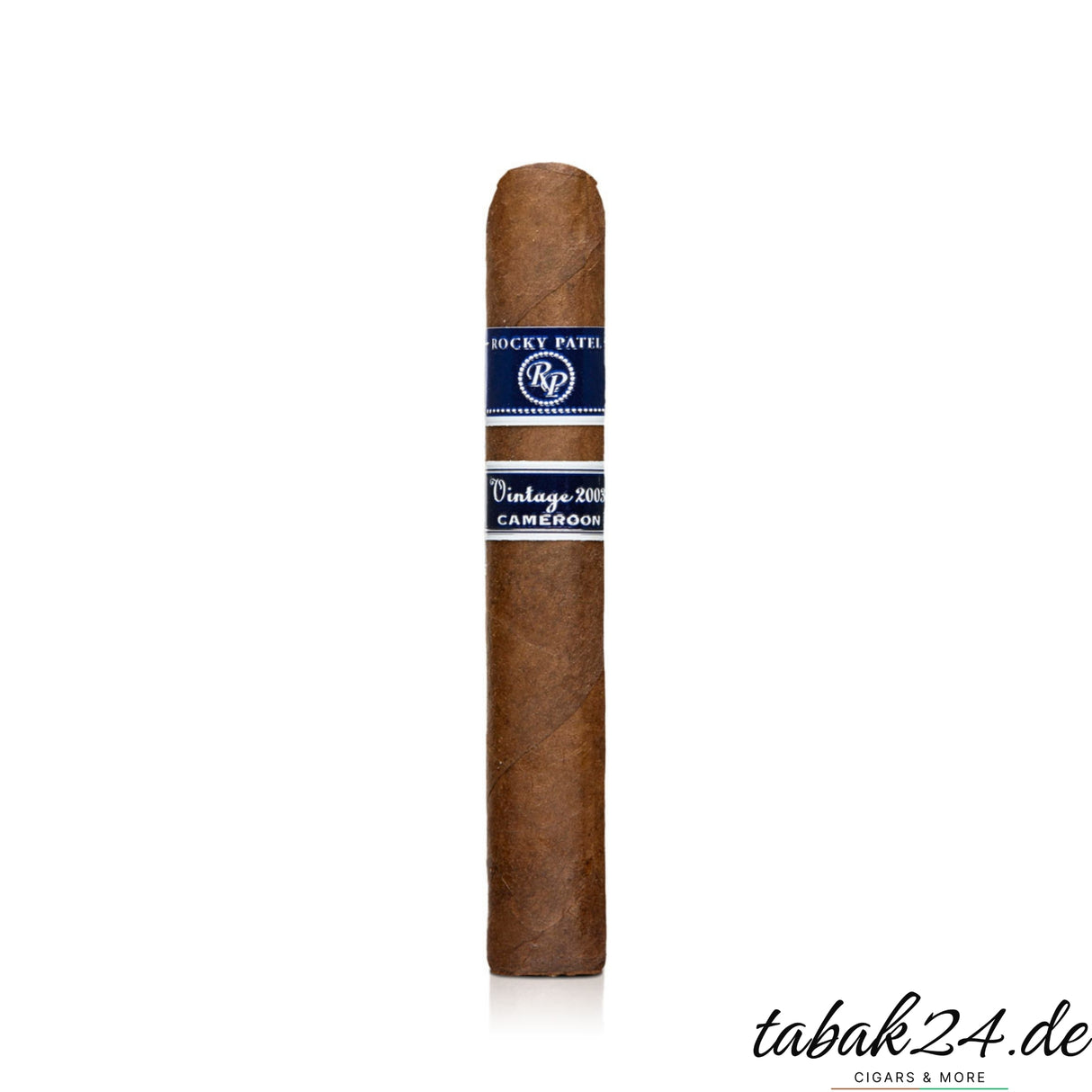 Rocky Patel Vintage 2003 Six by Sixty mit dunklem Cameroon-Deckblatt im Großformat