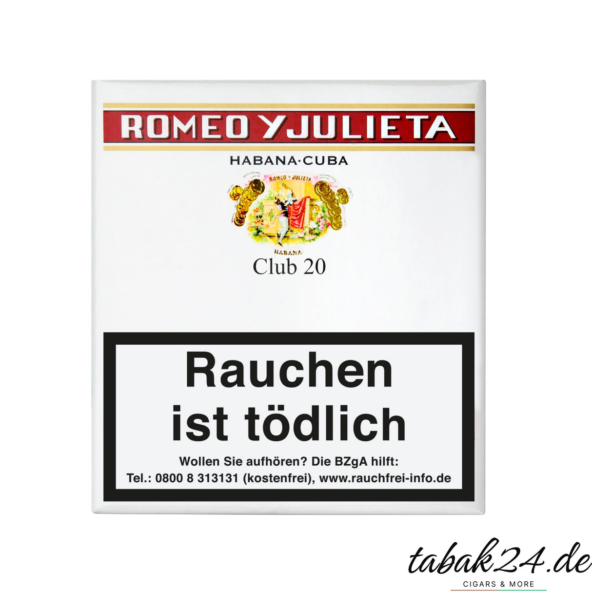 Romeo y Julieta Club – kubanische Zigarillos für kurze Genussmomente. Mittelkräftig, aromatisch und praktisch für unterwegs. Jetzt entdecken.