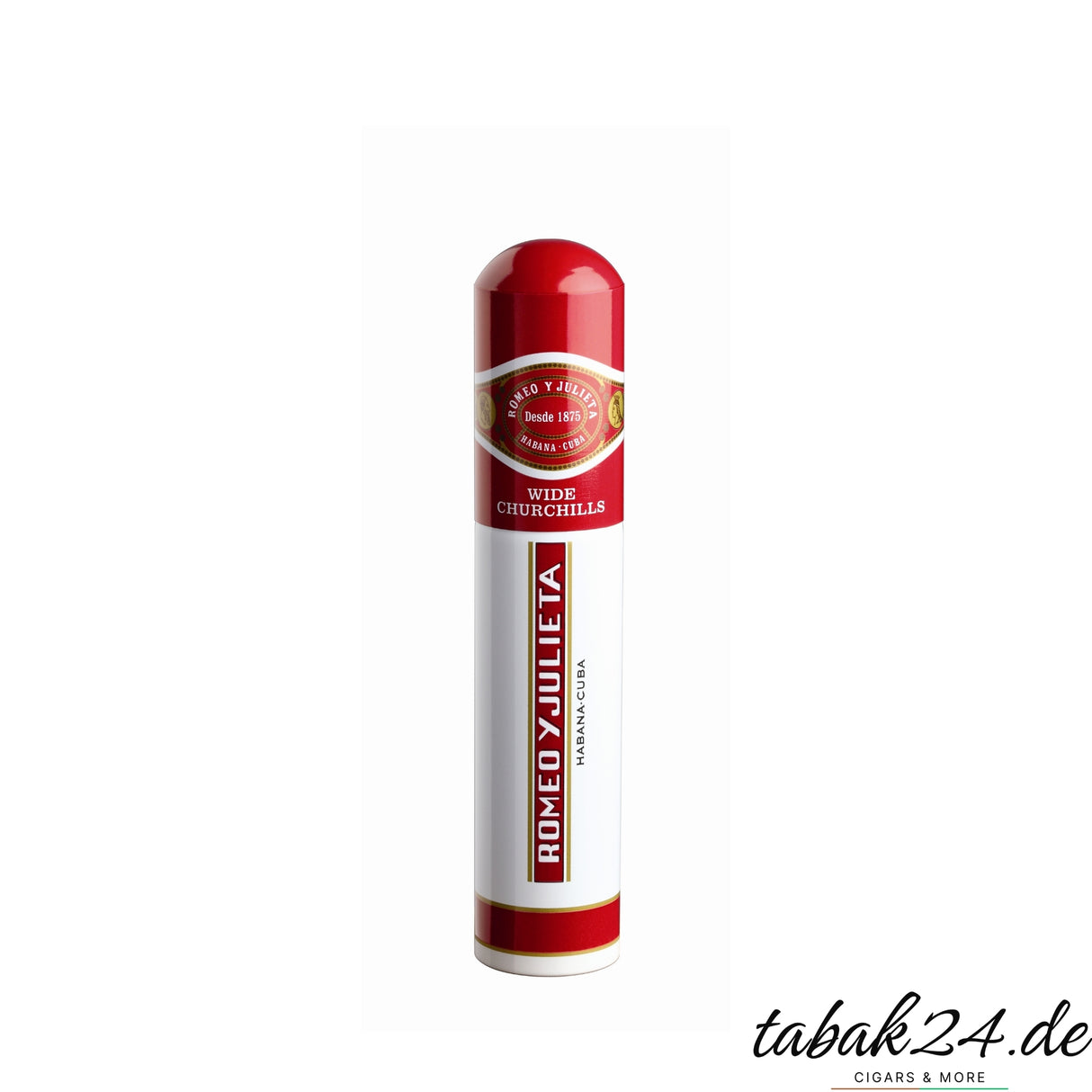 Romeo y Julieta Wide Churchills im edlen Aluminiumtubo
