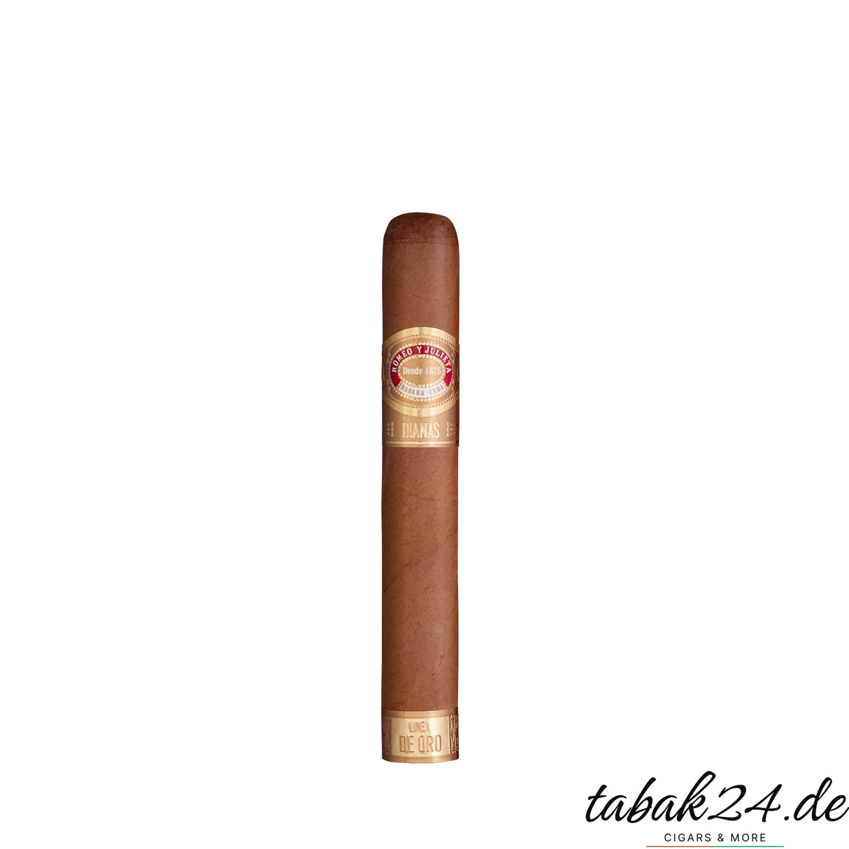 Romeo y Julieta Línea de Oro Hidalgos Zigarre mit goldener Doppelbinde im Short-Gordo-Format
