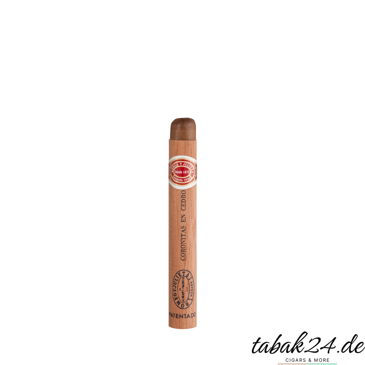 Romeo y Julieta Coronitas en Cedro | Kuba-Zigarre im Cedro-Mantel