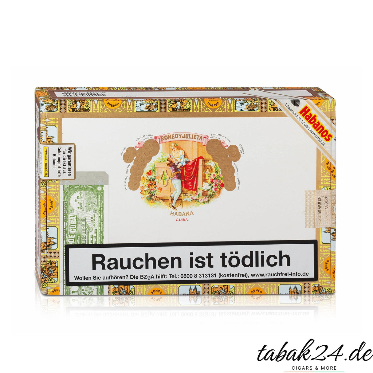 Romeo y Julieta Coronitas en Cedro – klassischer Short-Smoke aus Kuba, elegant verpackt im Cedro-Mantel. Jetzt bei tabak24.de kaufen und genießen.