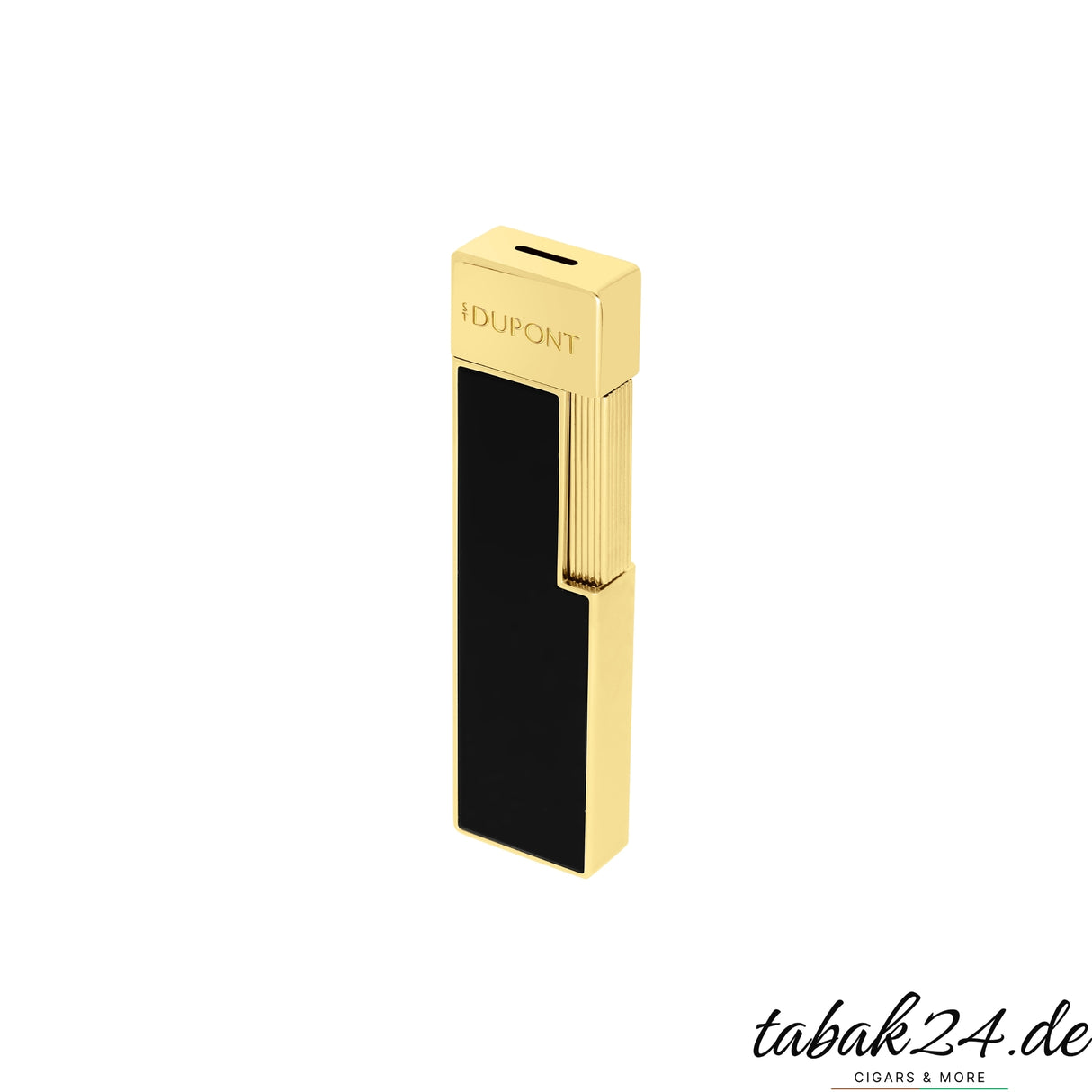 S.T. Dupont Twiggy schwarz gold Gehäuse mit Lackoberfläche