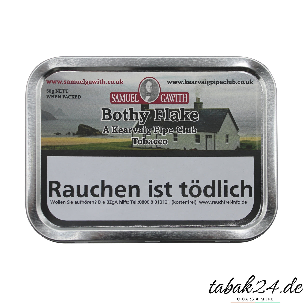 Samuel Gawith Bothy Flake Pfeifentabak, 50 Gramm Dose