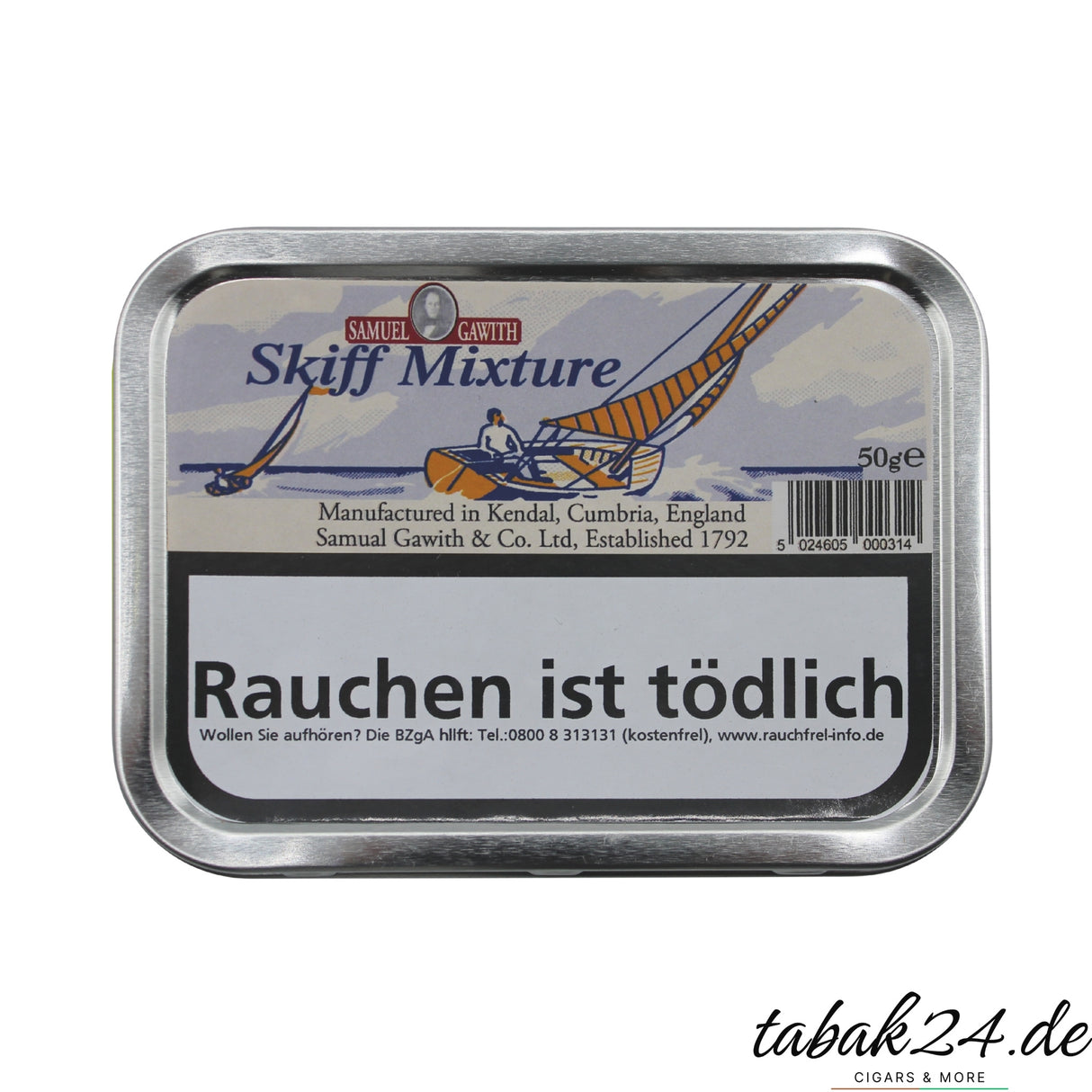 Samuel Gawith Skiff Mixture Pfeifentabak, 50 Gramm Dose