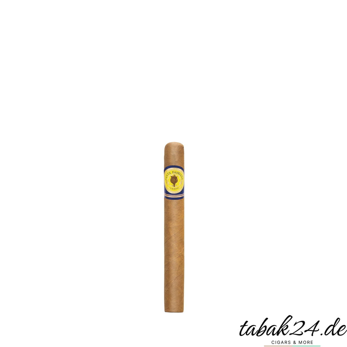 Santa Damiana Minutos auf weißem Hintergrund mit tabak24.de Logo