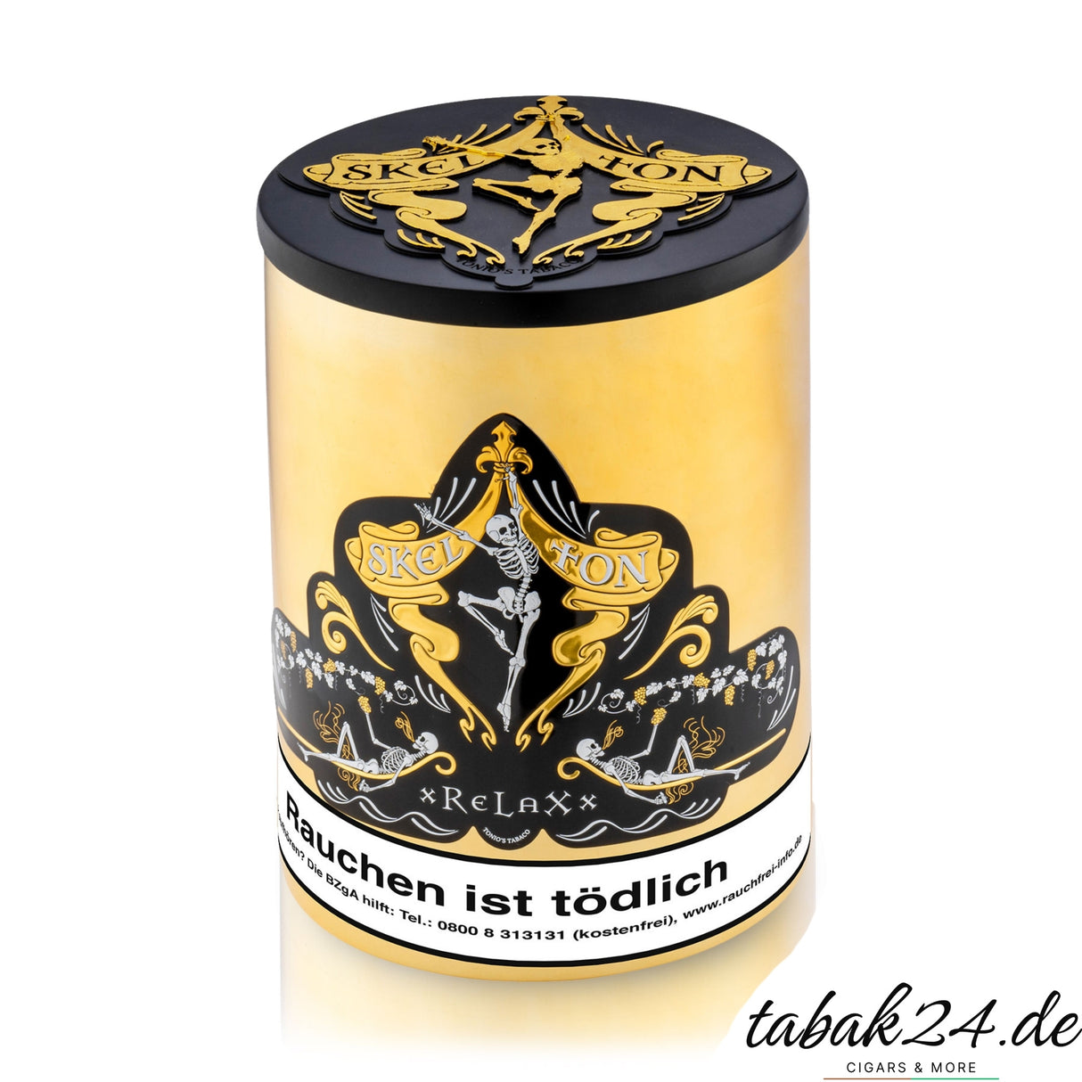 Skelton xReLaXx Robusto – Jar geschlossen mit Skelton-Logo
