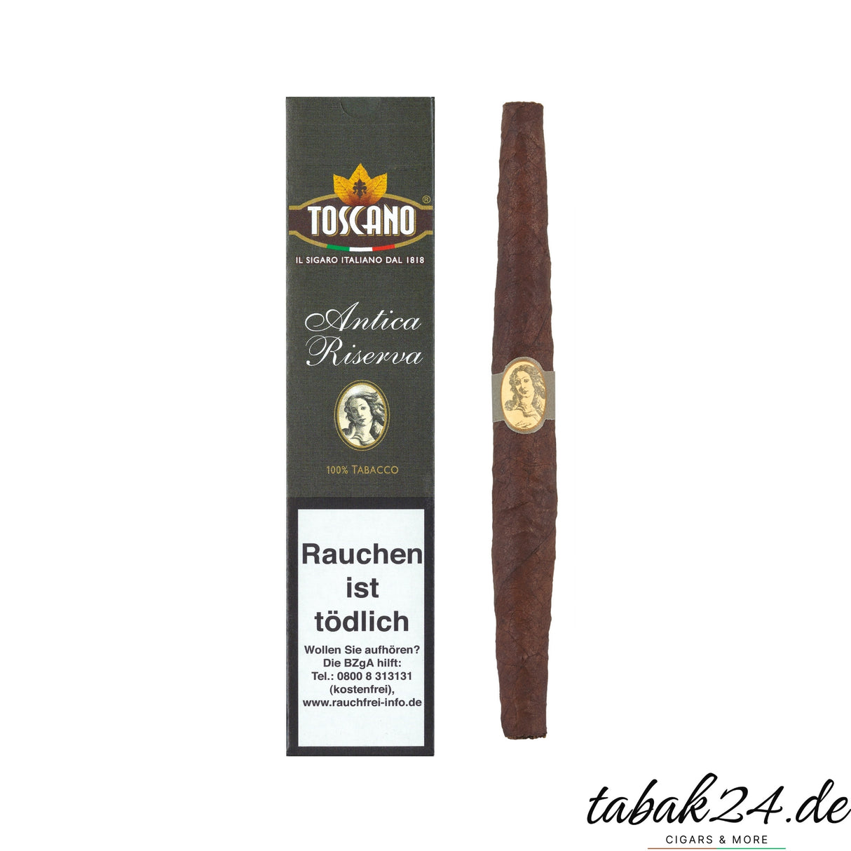 Toscano Antica Riserva – edle, kräftige Kentucky-Zigarre mit 12 Monaten Reife