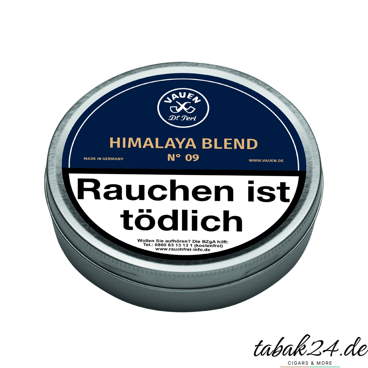 VAUEN Himalaya Blend No. 9 Pfeifentabakdose mit Kirsche-Zitrus-Goji-Aromen