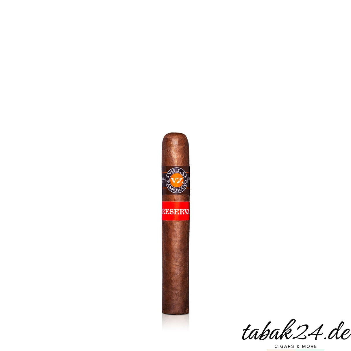 Villa Zamorano Reserva Robusto mit rotem Reservaband und VZ-Logo