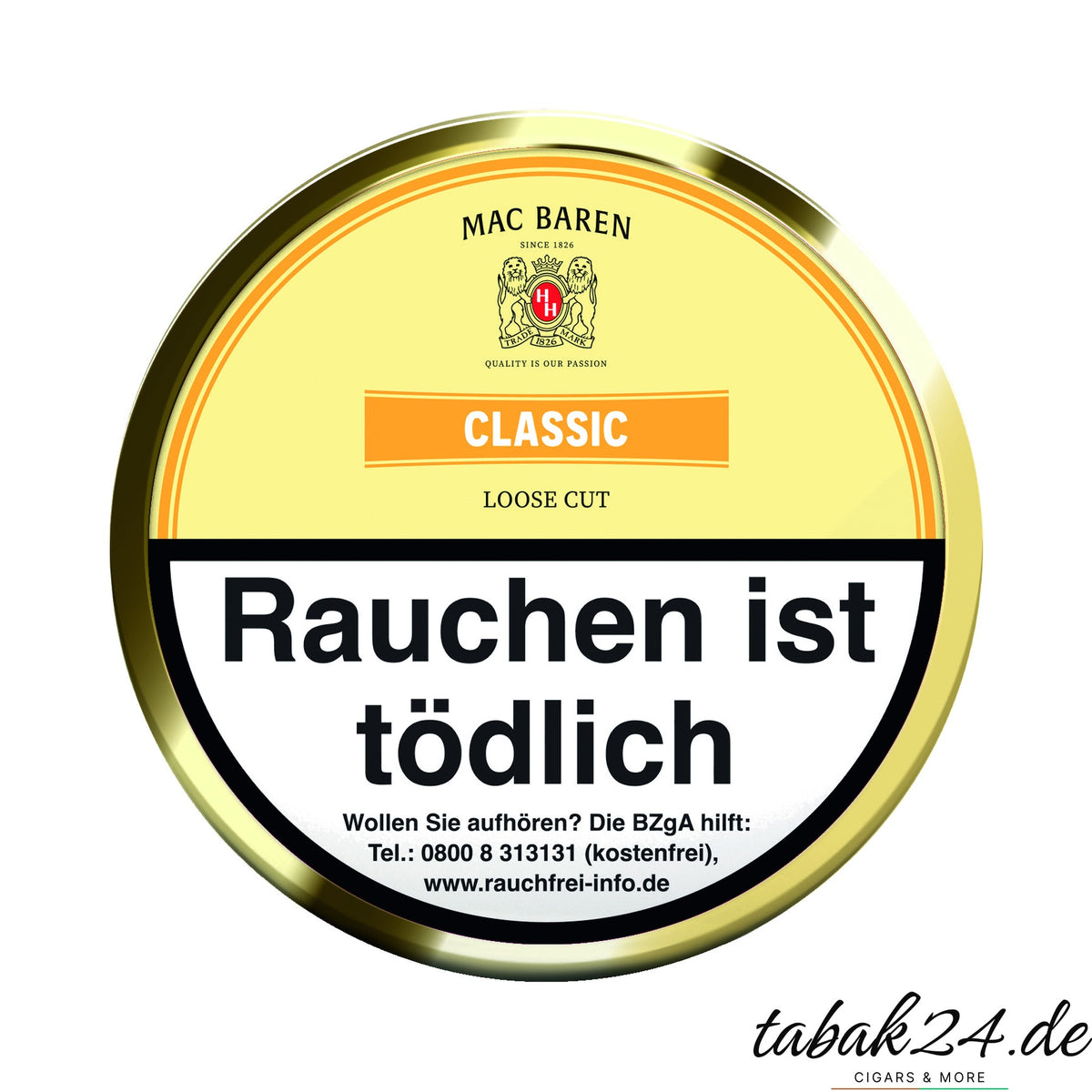 Mac Baren Classic Loose Cut Pfeifentabak, 100 g Dose