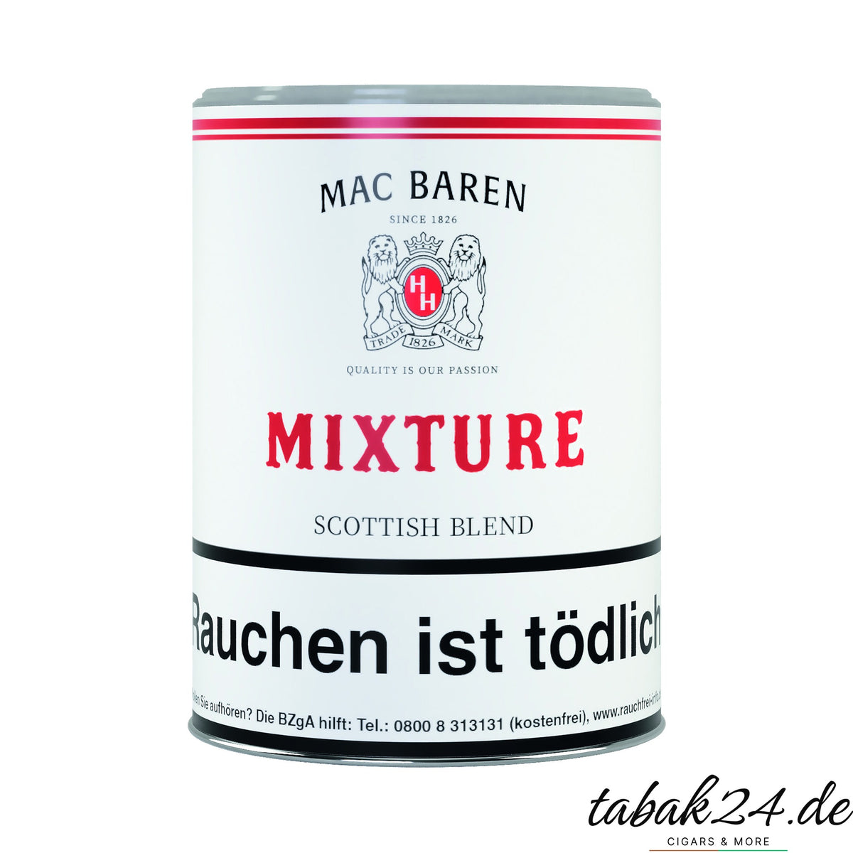 Mac Baren Mixture Pfeifentabak, 250 g Dose