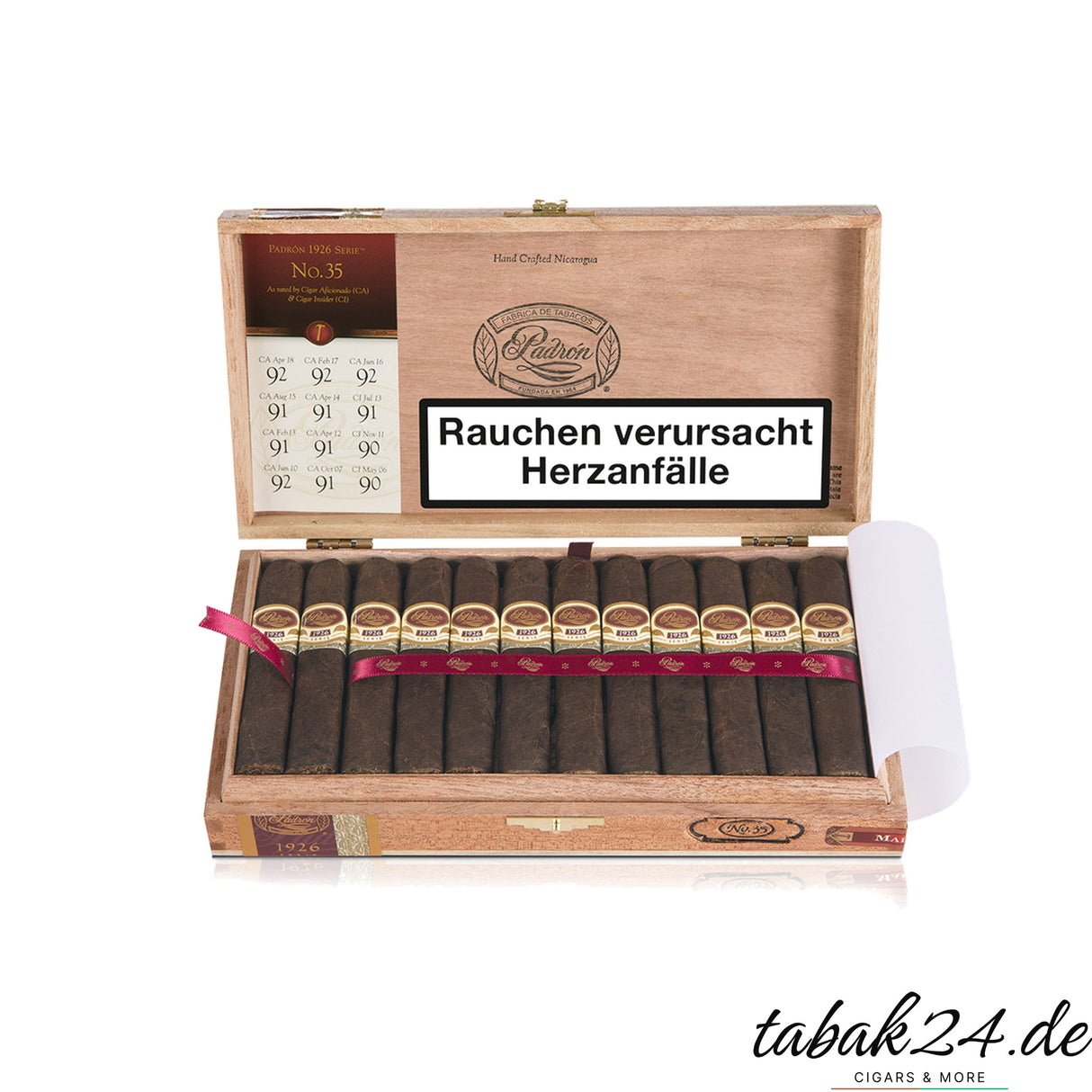 Padrón 1926 Serie Maduro No. 35 (Petit Corona) – Zigarrenkiste