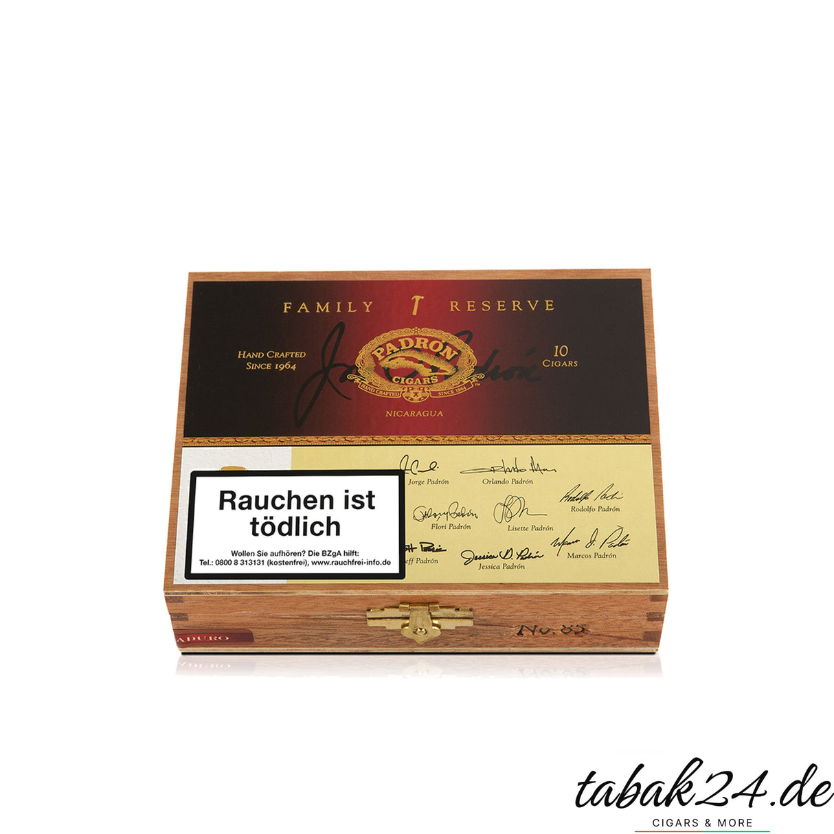 Padrón Family Reserve Maduro 85 Years (Robusto) – Kiste