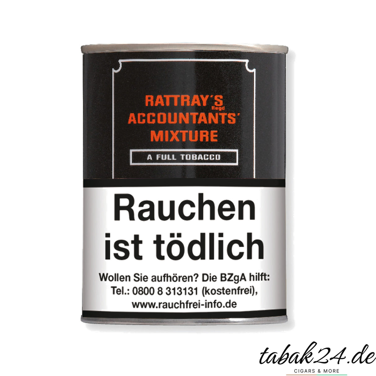 Rattray’s Accountants’ Mixture Pfeifentabak in der runden 100-g-Dose