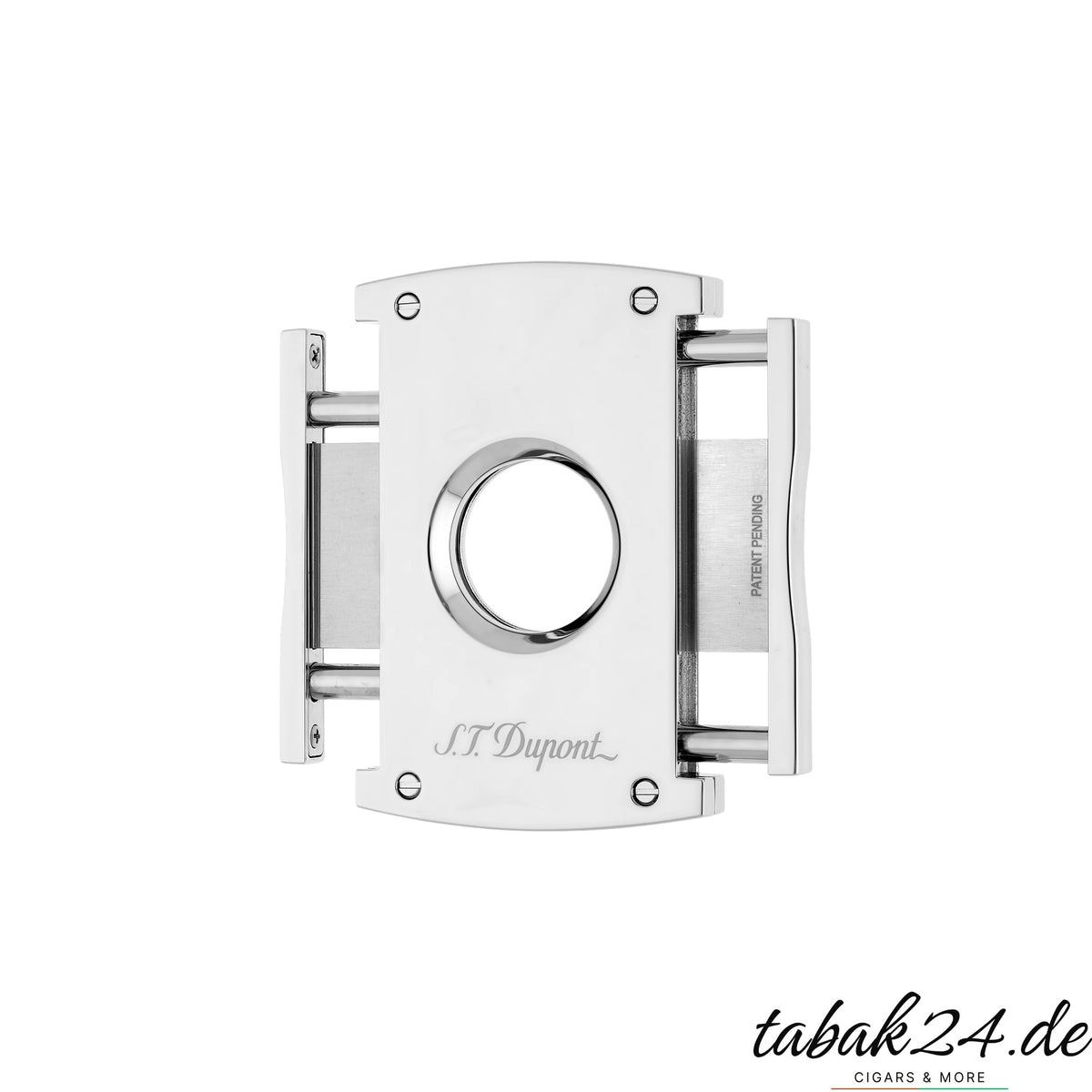 S.T. Dupont Maxijet Zigarrenschneider Chrom – Geöffnet