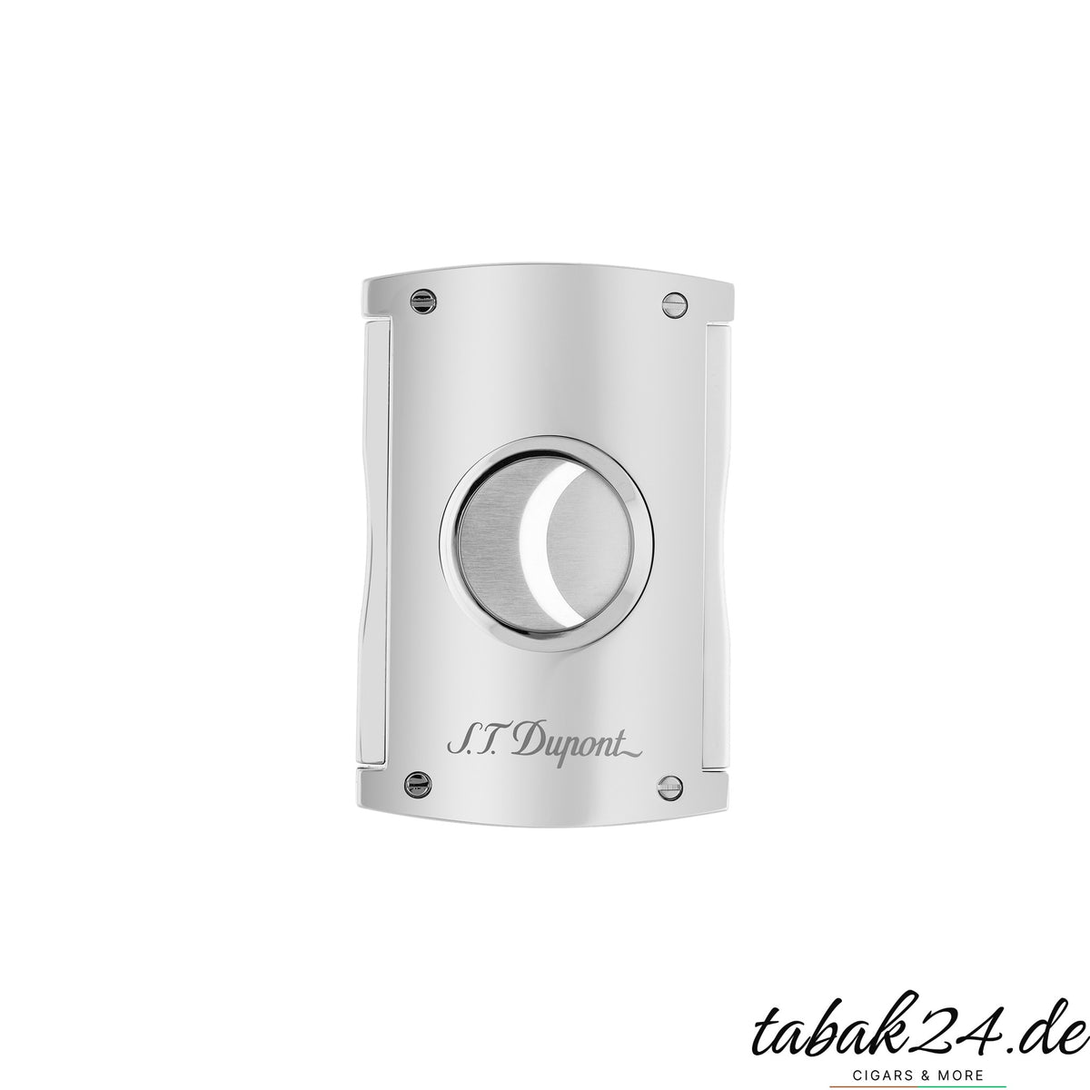 S.T. Dupont Maxijet Zigarrenschneider Chrom – Vorderansicht