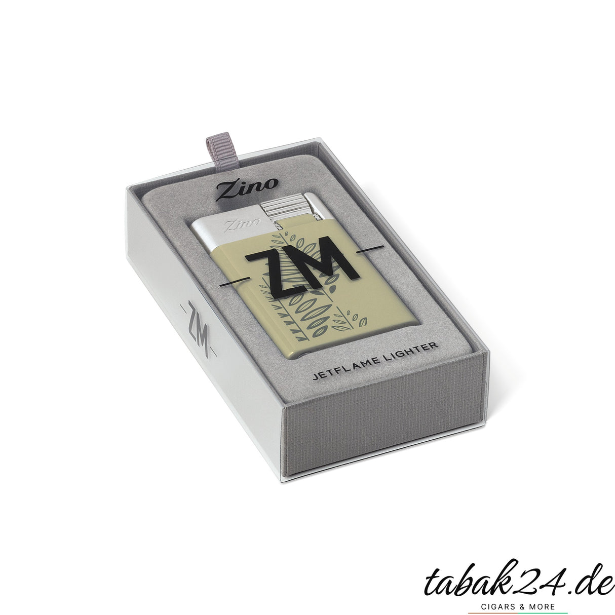Zino Zigarrenfeuerzeug Jet Medium Z-Collection – Detailansicht Z-Collection Design
