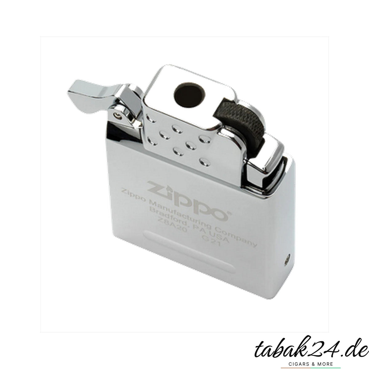 Zippo Gaseinsatz Soft Flame – Seitenansicht