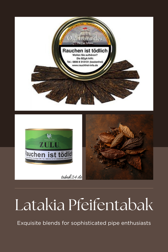Latakia Pfeifentabak Collage