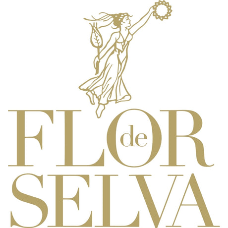 Flor de Selva Zigarrenlogo mit goldener Figur und Schriftzug
