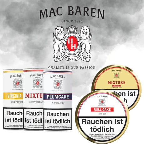 Mac Baren Pfeifentabak Kollektion bei tabak24.de