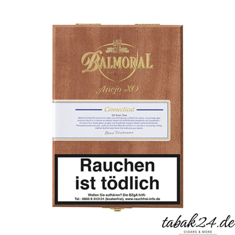 Kiste mit 20 Balmoral XO Connecticut Gran Toro Zigarren