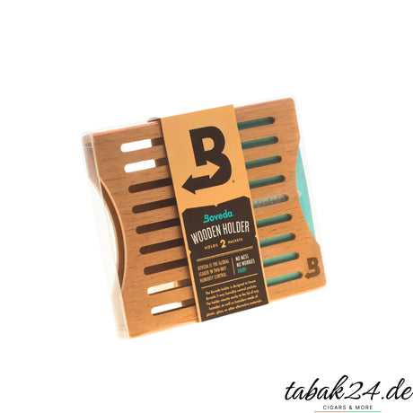 Boveda Zedernholzhalterung für zwei Humidipaks – Humidor Befeuchtung Zubehör