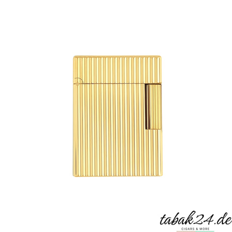 S.T. Dupont Ligne 1 Feuerzeug C14020 Vertical Line Gold – Hauptansicht