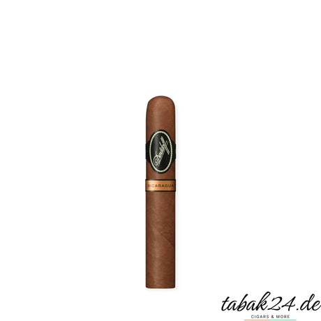  Einzelne Davidoff Nicaragua Robusto Zigarre mit dunklem Deckblatt und schwarzem Ring