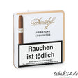 Weiße Metalldose mit zehn Davidoff Signature Exquisitos Zigarren