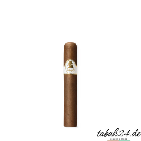 Hochwertige Robusto-Zigarre mit gold-weißer Churchill-Banderole