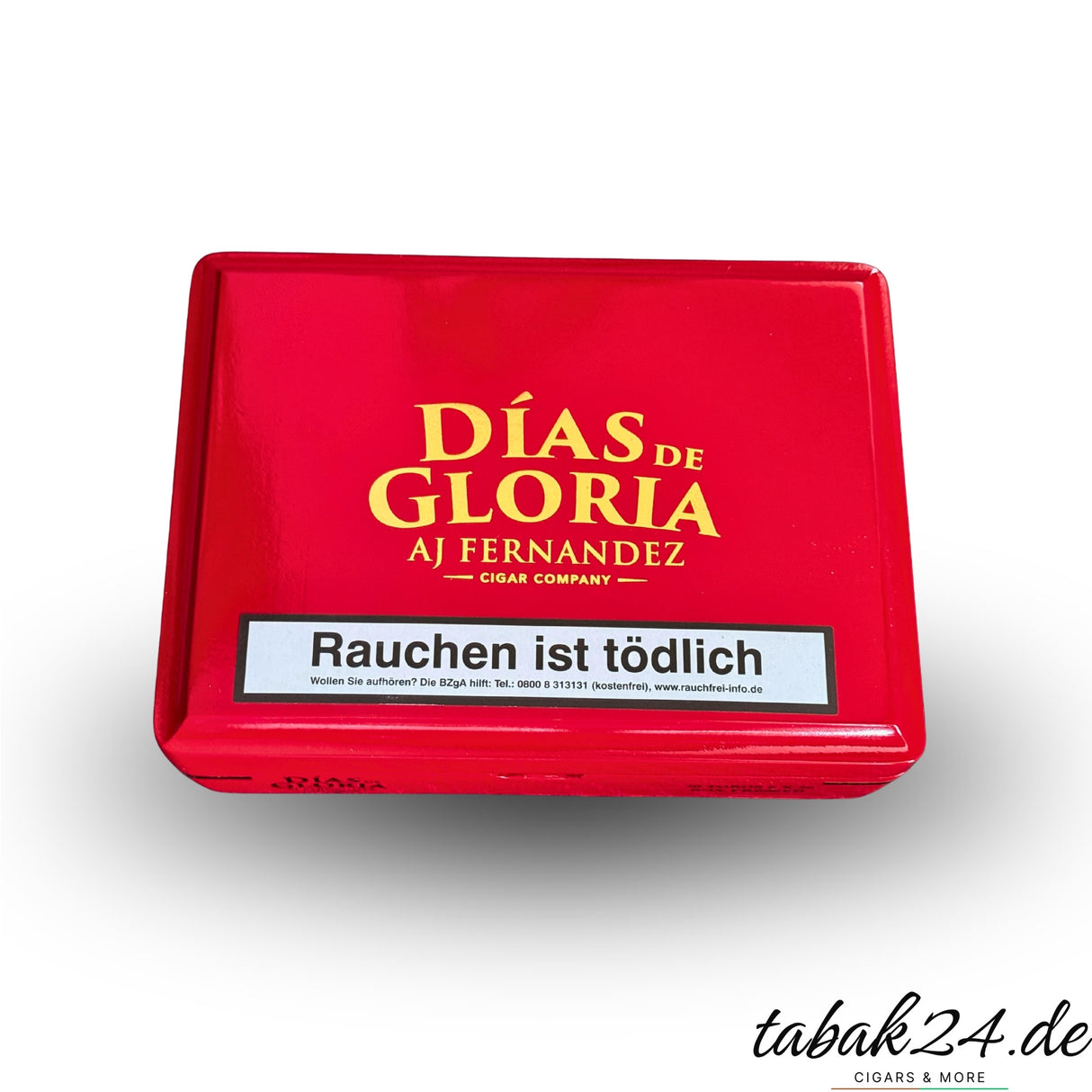 Dias de Gloria AJ Fernandez Zigarrenkiste rot 20er Kiste Premium Zigarren Nicaragua