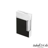 S.T. Dupont Ligne 2 Feuerzeug C16602 Noir Mat Palladium – Seitenansicht