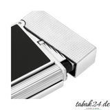 S.T. Dupont Ligne 2 Feuerzeug C16602 Noir Mat Palladium – Detailansicht