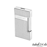 S.T. Dupont Slimmy Diamond Head 028120 Chrome – Seitenansicht