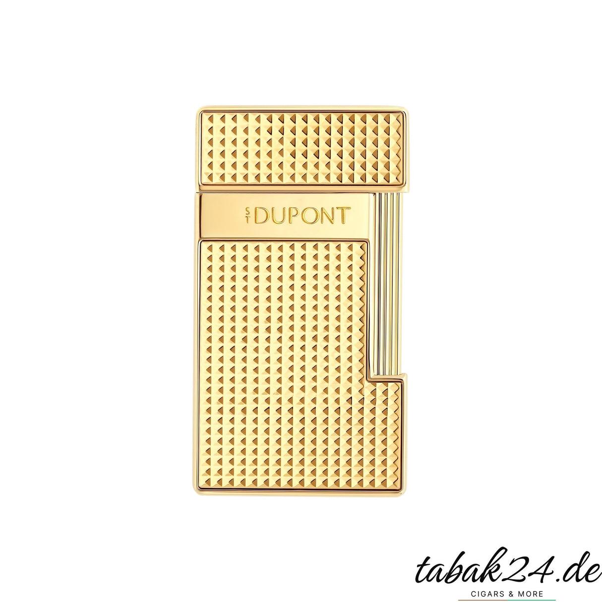 S.T. Dupont Slimmy Diamond Head 028119 Gold – Hauptansicht