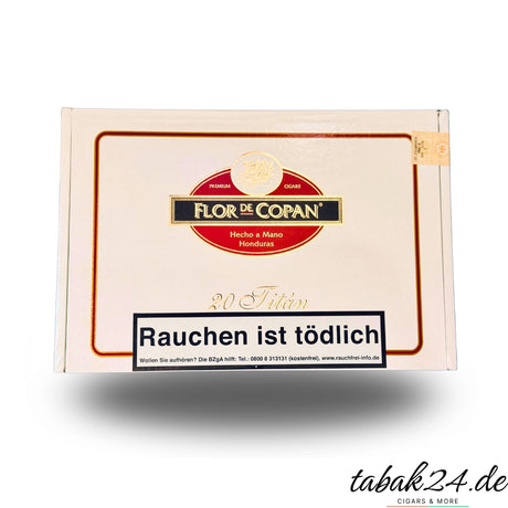 Kiste mit 20 Flor de Copan Titan Zigarren