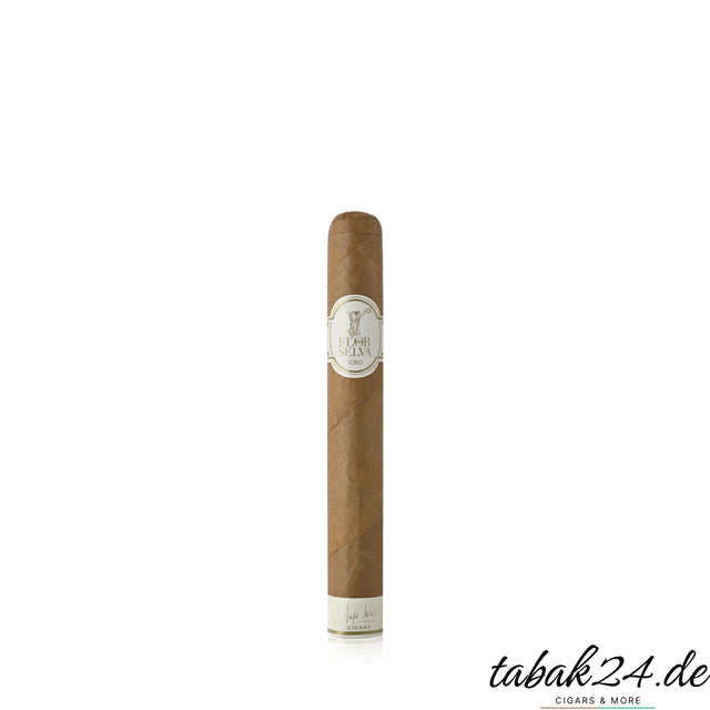 Flor de Selva Toro Zigarre mit hellem Deckblatt im Einzelbild