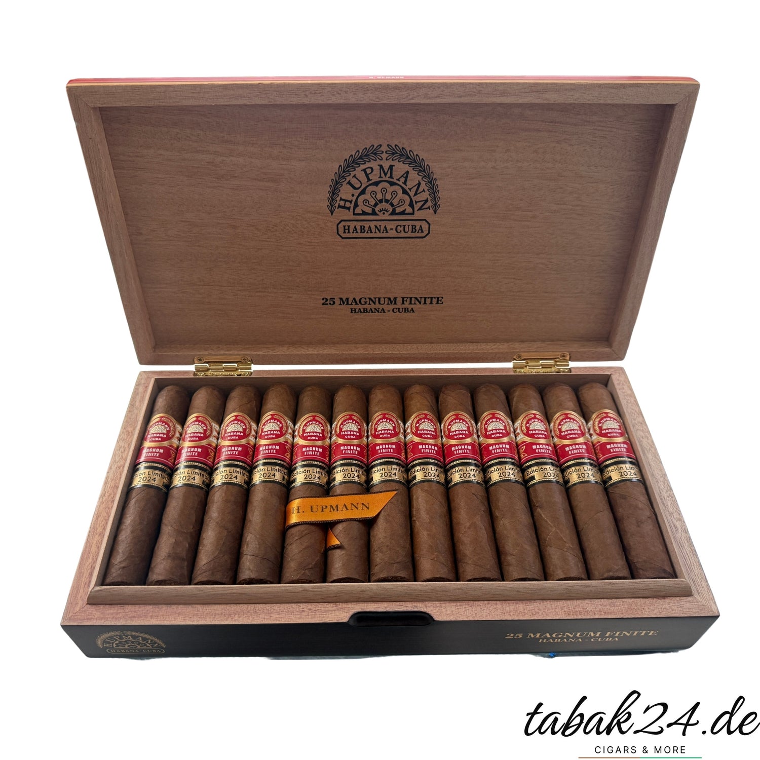 Geöffnete Kiste H. Upmann Magnum Finite EL 2024 Zigarren