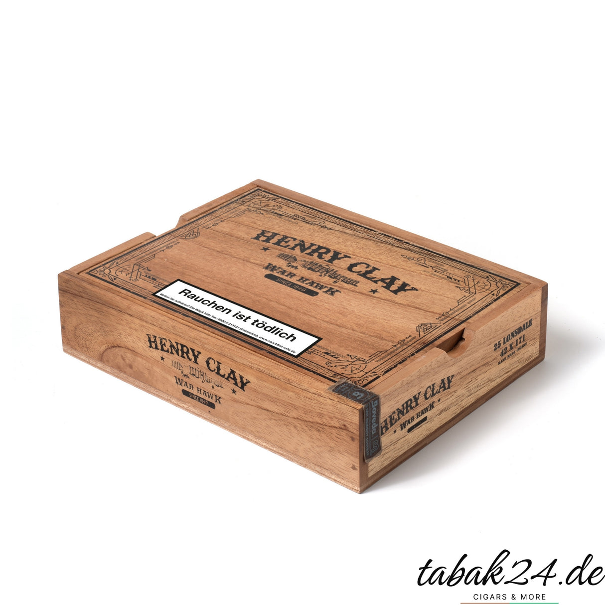 Geschlossene Kiste Henry Clay Lonsdale Zigarren – honduranische Premium-Zigarren mit Connecticut-Deckblatt. Jetzt bei Tabak24.de entdecken!

