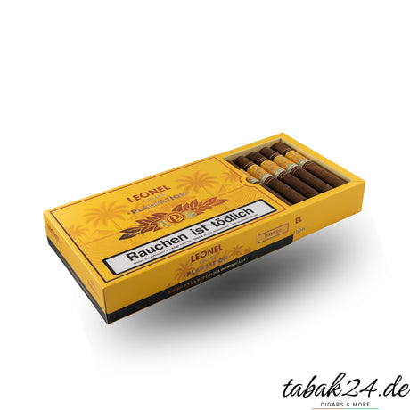 Leonel Plantation Maduro Zigarrenkiste mit 20 Zigarren halboffen