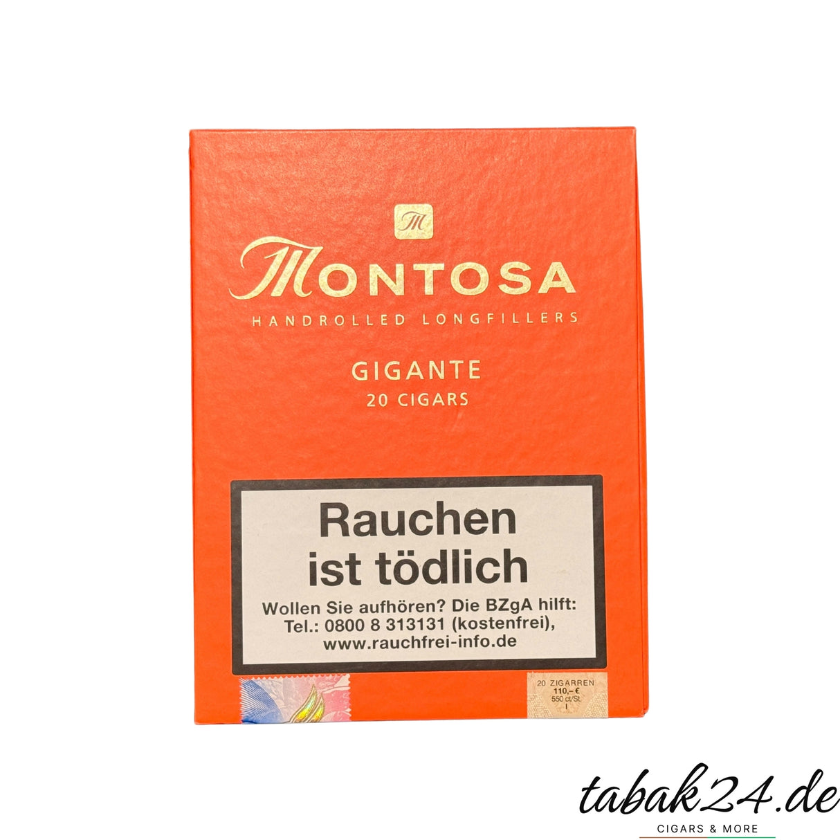 Montosa Claro Gigante Zigarrenkiste  mit 20 Cigarren