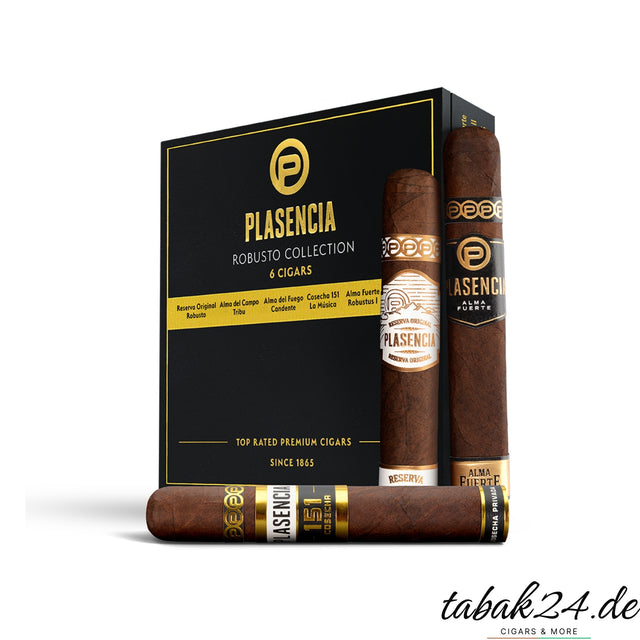 Plasencia Robusto Collection Box mit ausgewählten Premium Zigarren