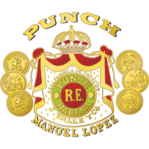 Punch Zigarren Logo – Kubanische Premium-Zigarrenmarke mit königlichem Wappen.