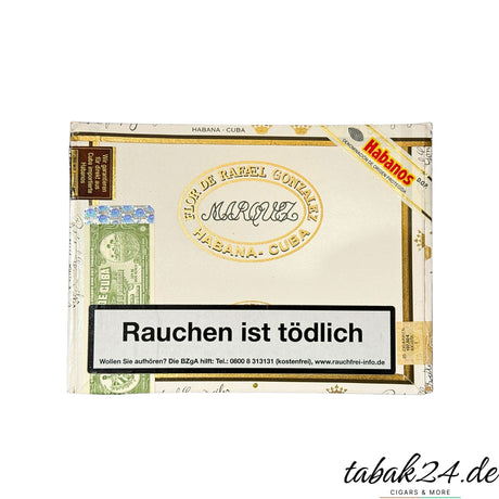 Kiste mit fünfundzwanzig Rafael González Panetelas Extra Zigarren