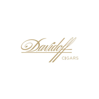 Davidoff Logo Gold auf Weiß